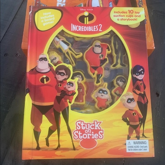 Disney Other - Disney Incredibles 2 busy book w/10 game pieces
